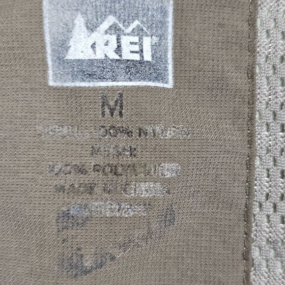 Mens Casual Outdoor Breathable Hiking Fishing Hunting Sports Athletics Top REI M - Picture 3 of 15
